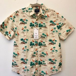 SOLD - Denim & Flower Men’s Shirt